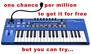 Novation Ultranova for free